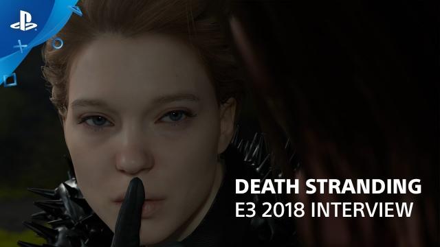 Death Stranding Interview with Hideo Kojima and Hermen Hulst | PlayStation Live From E3 2018