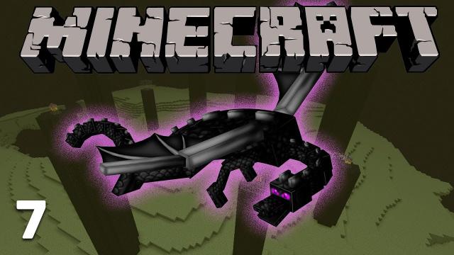 DEFEATING THE ENDER DRAGON! | Let's Play: Minecraft Survival - Episode 6