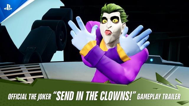 MultiVersus - The Joker “Send in the Clowns!” Gameplay Trailer | PS5 & PS4 Games