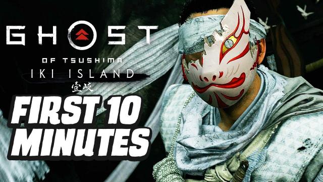 First 10 Minutes of Ghost of Tsushima Iki Island Expansion PS5 Gameplay