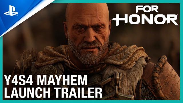 For Honor - Season 4 Mayhem Launch Trailer | PS4