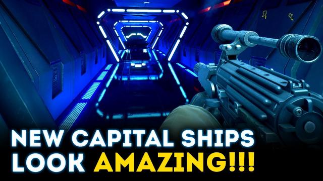 New Capital Ships Look AMAZING! New Gameplay! - Star Wars Battlefront 2 Update