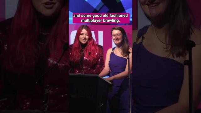 Ash and Rosie presented at the Golden Joystick Awards! ✨