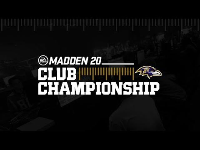 Madden 20 Baltimore Ravens Club Championship