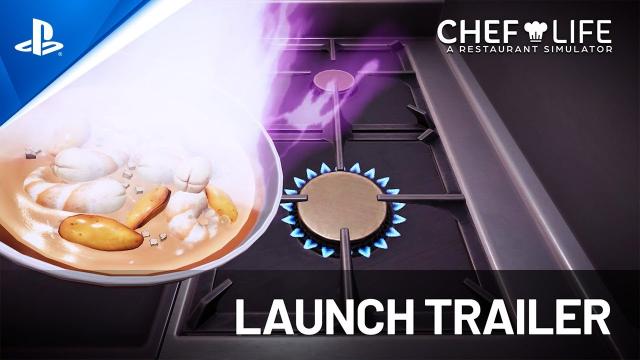 Chef Life: A Restaurant Simulator - Launch Trailer | PS5 & PS4 Games