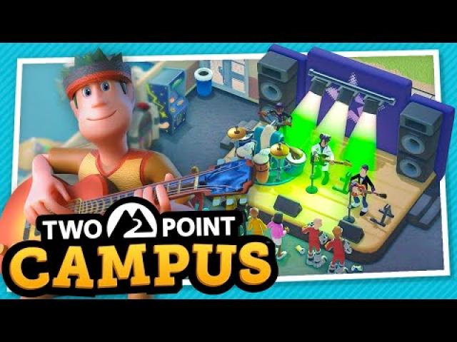 Hosting CONCERTS and RESEARCHING UPGRADES! — Two Point Campus (#6)