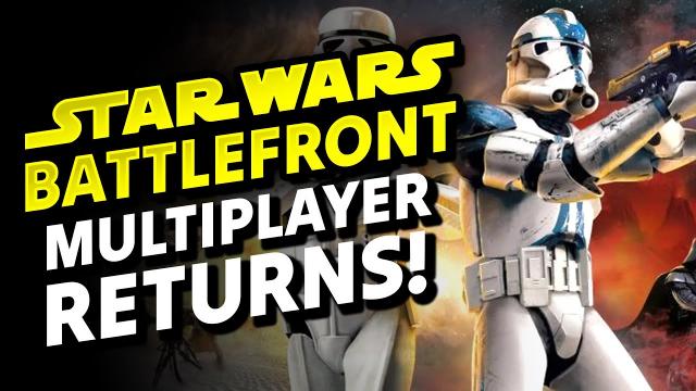 HUGE NEWS! Star Wars Battlefront 1 and 2 Multiplayer IS BACK for ALL PLATFORMS!