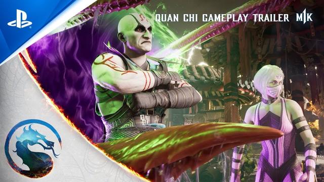 Mortal Kombat 1 - Quan Chi Gameplay Trailer | PS5 Gaes