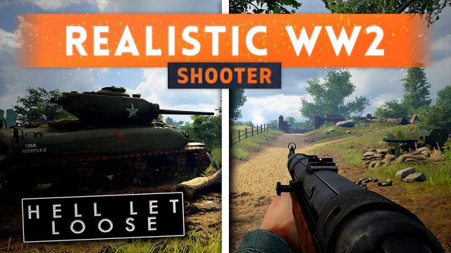 ► FIRST LOOK! - Hell Let Loose (New Realistic WW2 FPS)