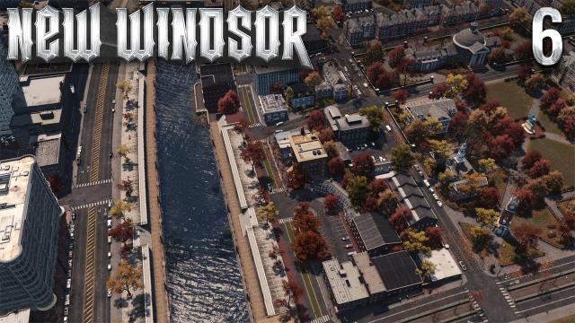 University & Downtown Canal! - Cities Skylines: New Windsor - Part 6 -