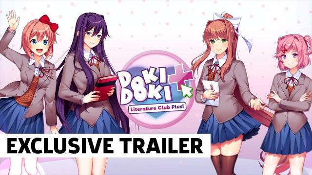Doki Doki Literature Club Plus - Exclusive Gameplay Trailer [Play For All 2021]