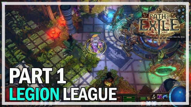 Path of Exile - Legion League Let's Play Part 1 - Arc Traps (3.7)