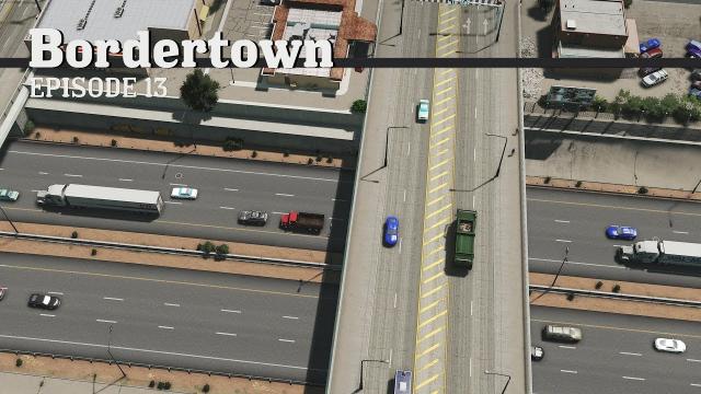 Sunken Highway - Cities Skylines: Bordertown - EP13 -