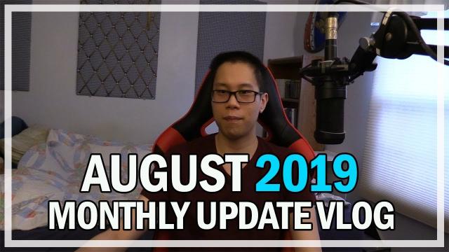 August 2019 Monthly Updates & Events Vlog | Jonlaw98
