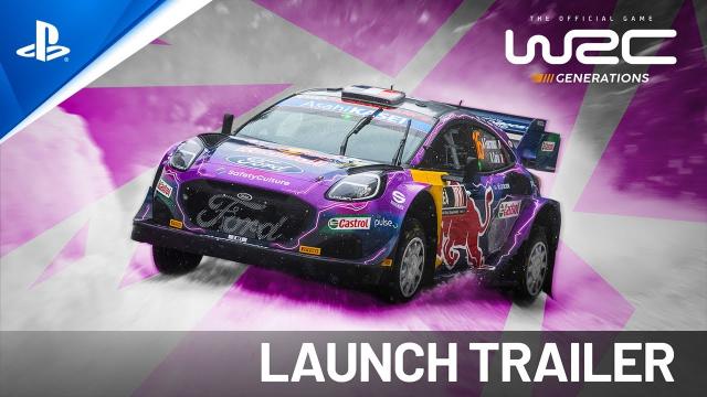 WRC Generations - Launch Trailer | PS5 & PS4 Games