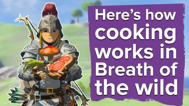 Here's how cooking works in Zelda Breath of the Wild