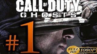 Call Of Duty Ghosts Walkthrough Part 1 [1080p HD] First 60 Minutes! - No Commentary