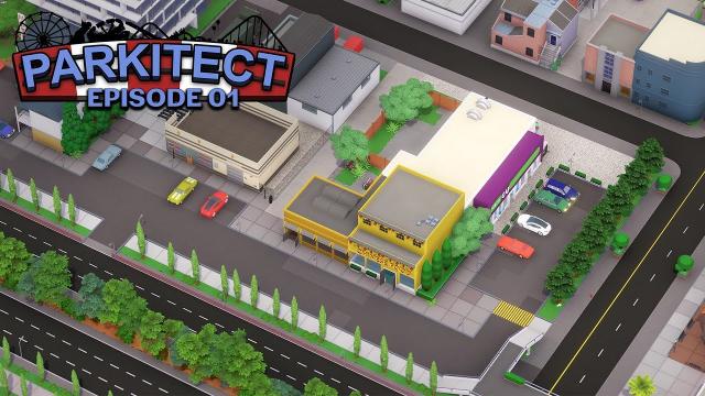 Parkitect: City Building - Two Dollars Studios - EP 01 -