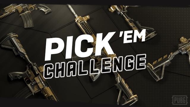 PUBG Continental Series 1 - Pick’em Challenge Items | PUBG