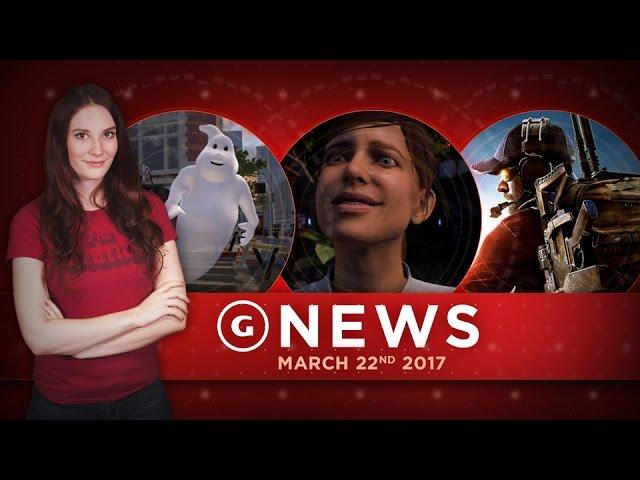 Mass Effect Andromeda Update & Ghostbusters PlayStation VR Game! - GS Daily News