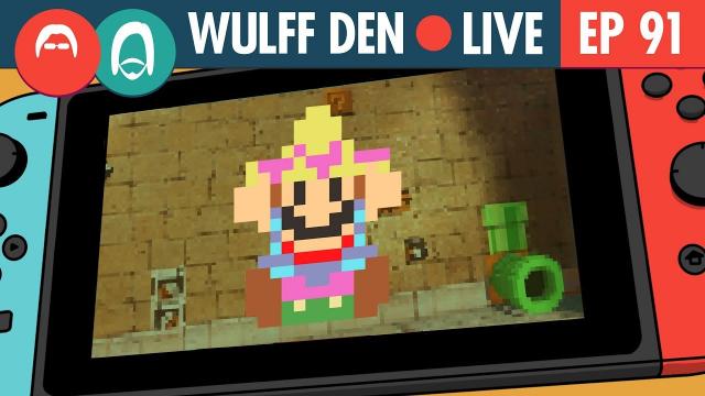 Mario Odyssey is 900p. Is life worth living? - Wulff Den Live Ep 91