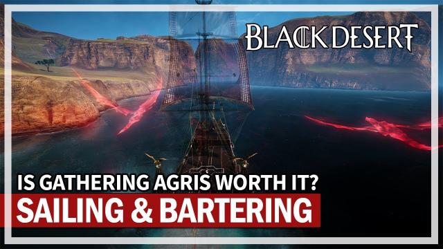 Is Gathering Agris Worth it? - Chill Sailing & Bartering | Black Desert