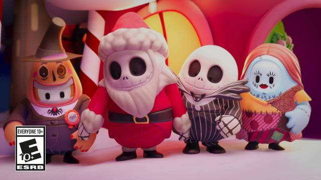 Fall Guys: Ultimate Knockout - TGA 2021: The Nightmare Before Christmas Trailer | PS4