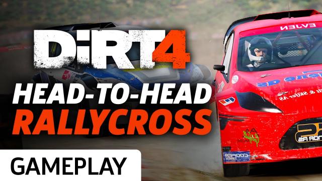 Dirt 4 - Head To Head In Rallycross Mode Gameplay