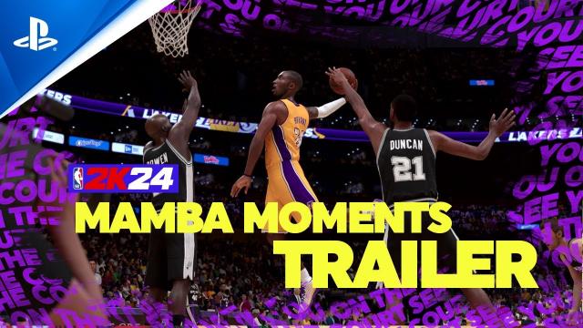 NBA 2K24 - Mamba Moments | PS5 & PS4 Games