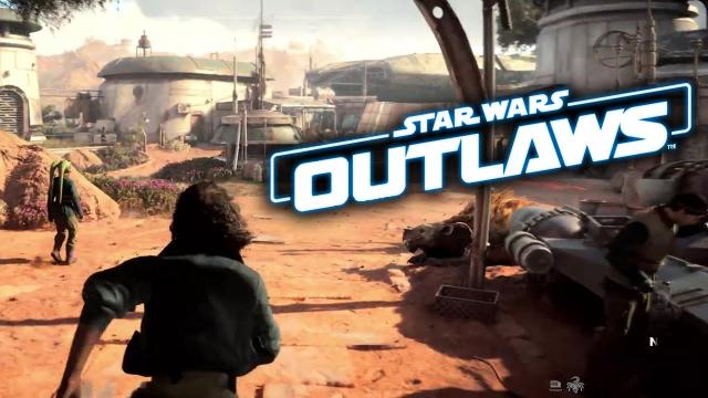 Star Wars Outlaws 10 MINUTES of Gameplay! Space Combat, Third Person Gameplay!