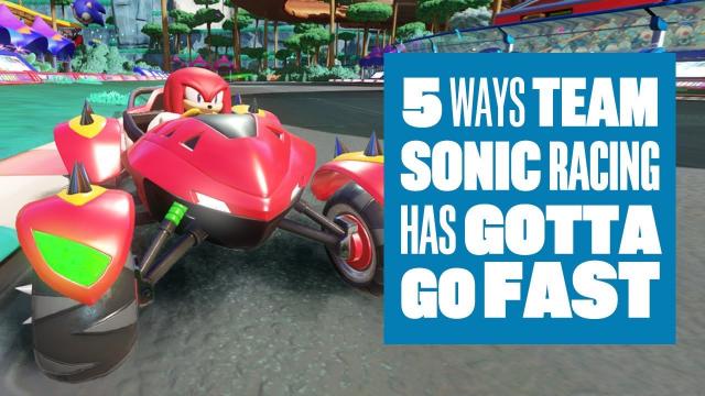 5 Ways Team Sonic Racing Has Gotta Go Fast - Team Sonic Racing gameplay