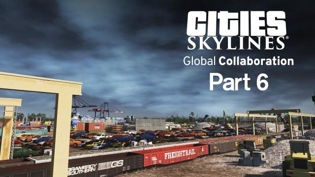 Cities Skylines Global Collaboration #6 | Industrial Waterfront