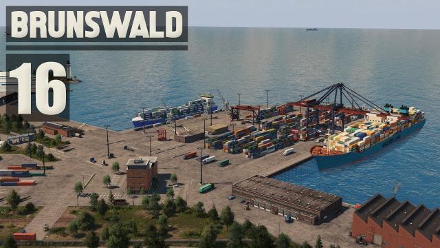 Container Port & Railyard - Cities Skylines: Brunswald - 16