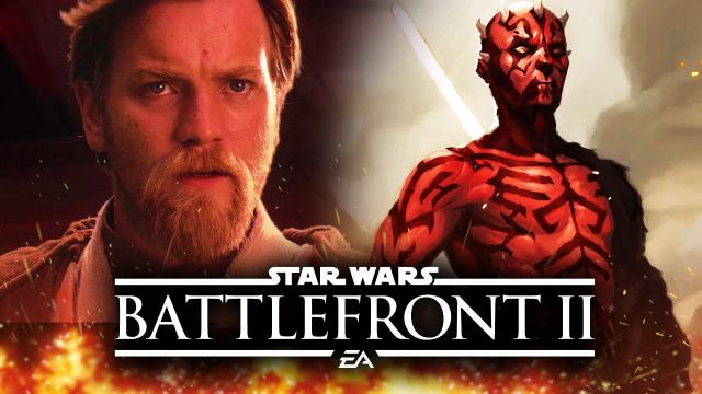 Star Wars Battlefront 2 News - Obi-Wan Update! Darth Maul Teases!