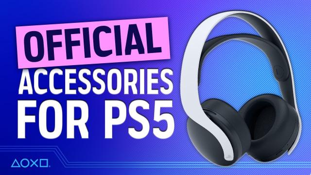 PS5 Accessories - Official Peripherals For PlayStation 5