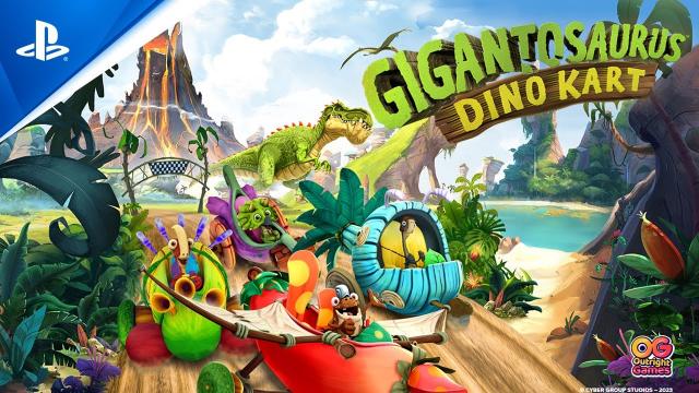 Gigantosaurus: Dino Kart - Launch Trailer | PS5 & PS4 Games