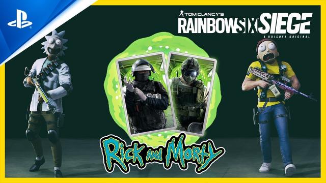 Tom Clancy's Rainbow Six Siege - Rick & Morty Bundle Drop 4 Trailer | PS4