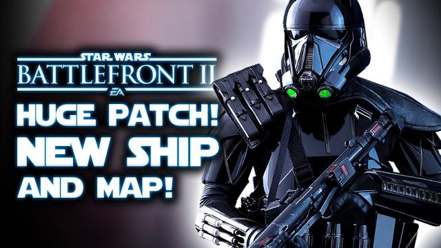 Star Wars Battlefront 2 - HUGE PATCH! New Starfighter, Blast Map, & Night Time Mos Eisley Gameplay!