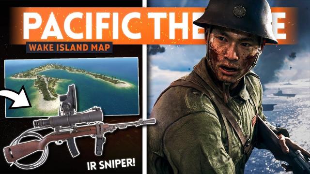 WAKE ISLAND Map & IR SNIPER Weapon Revealed ???? Battlefield 5 Pacific DLC (Data Mine)