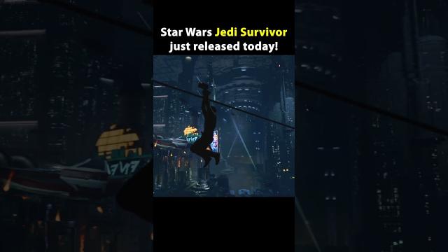 Star Wars Jedi Survivor just released TODAY!
