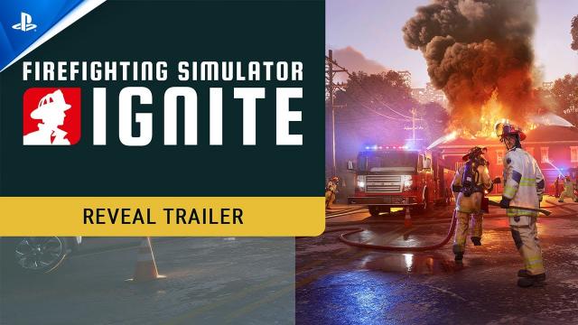 Firefighting Simulator: Ignite - Reveal Trailer | PS5 Games