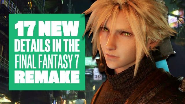 17 Amazing New Details in the Final Fantasy 7 Remake - Final Fantasy 7 Remake New Gameplay