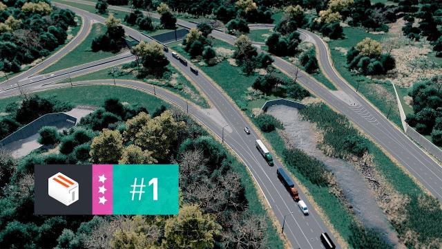 Cities Skylines: Miracle Mile — EP 1 — Trumpet Interchange Aesthetics