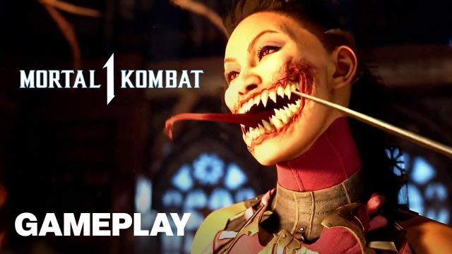 Mortal Kombat 1 - Mileena vs Shang Tsung High Level Gameplay