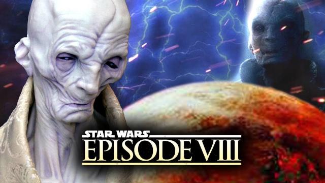 Star Wars Episode 8 The Last Jedi - Why Snoke May Be Half-Human! Jedi Temple Confirmed!