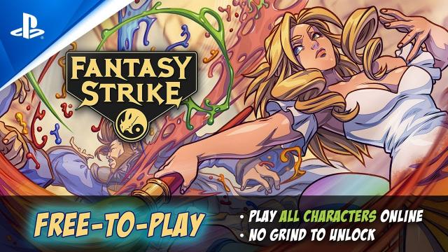Fantasy Strike - Free To Play Trailer | PS4
