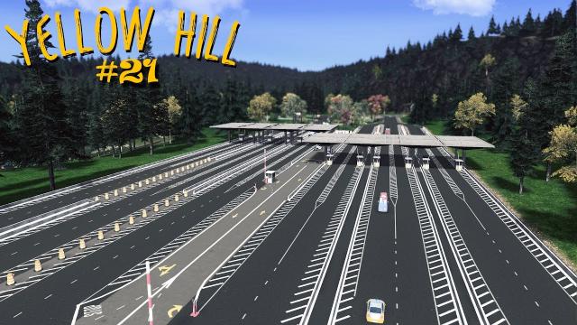 Second Toll Booth on Highway A2 - Yellow Hill | S2 EP21 | Cities Skylines