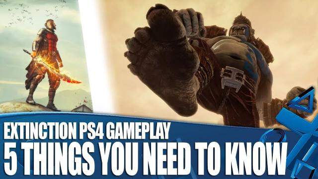 Extinction New PS4 Gameplay - 5 Things You Need To Know