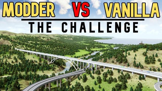 THIS is what happens when a MODDER tries VANILLA! | Cities Skylines Challenge