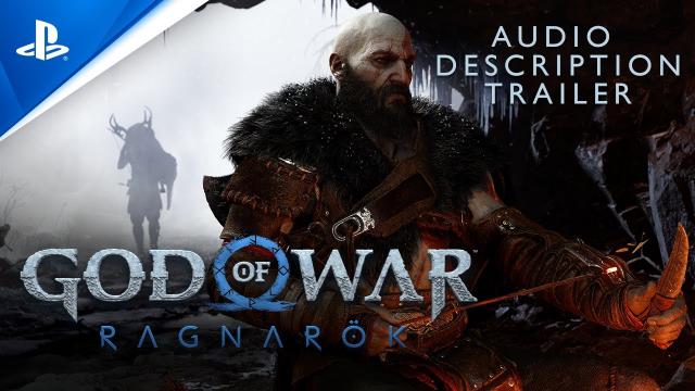 God of War Ragnarok - (Audio Description) Reveal Trailer | PS5 Games